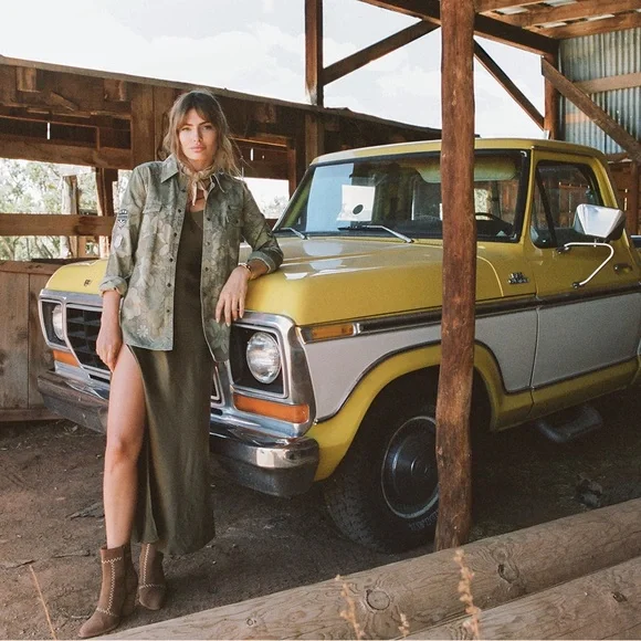 Spell & the Gypsy Collective Eden Camo Jacket - Picture 3 of 10